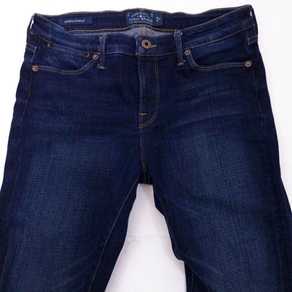 Lucky Brand Hayden Staight Blue Jeans 6/28R - Picture 1 of 5